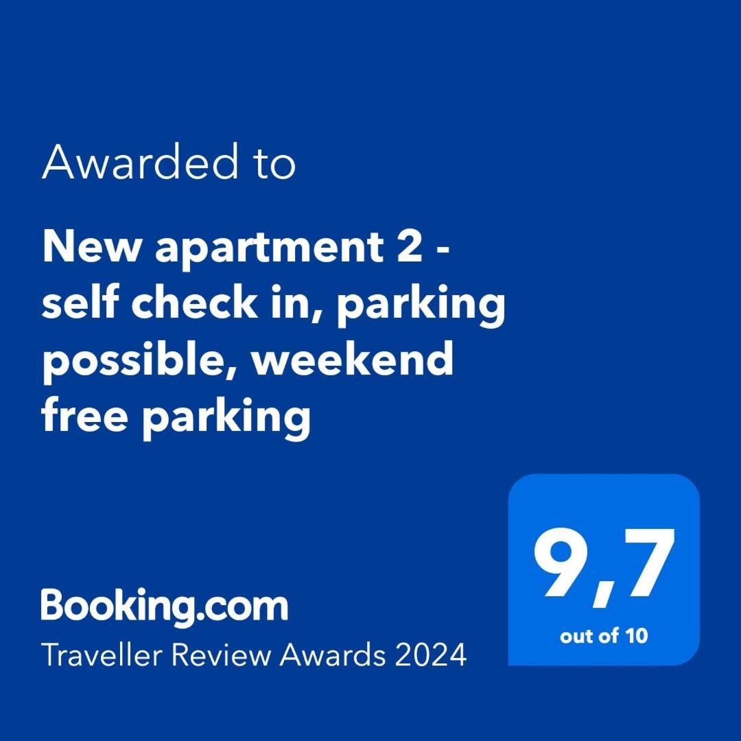 New Studio 3 - Self Check In, Parking Possible, Weekend Free Parking Bratislava Extérieur photo